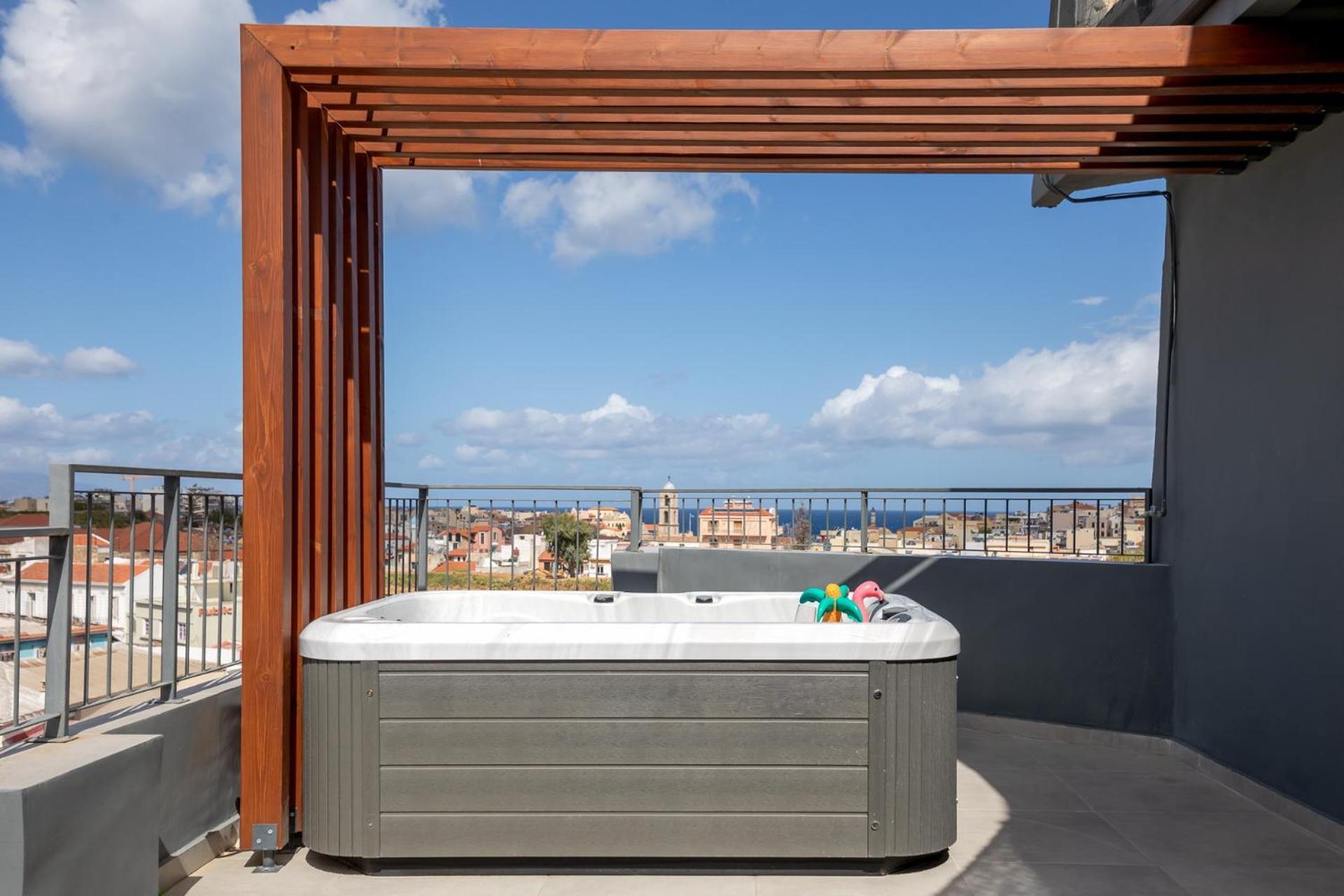Anele Luxury - Roof Jacuzzi * Chania (Crete)
