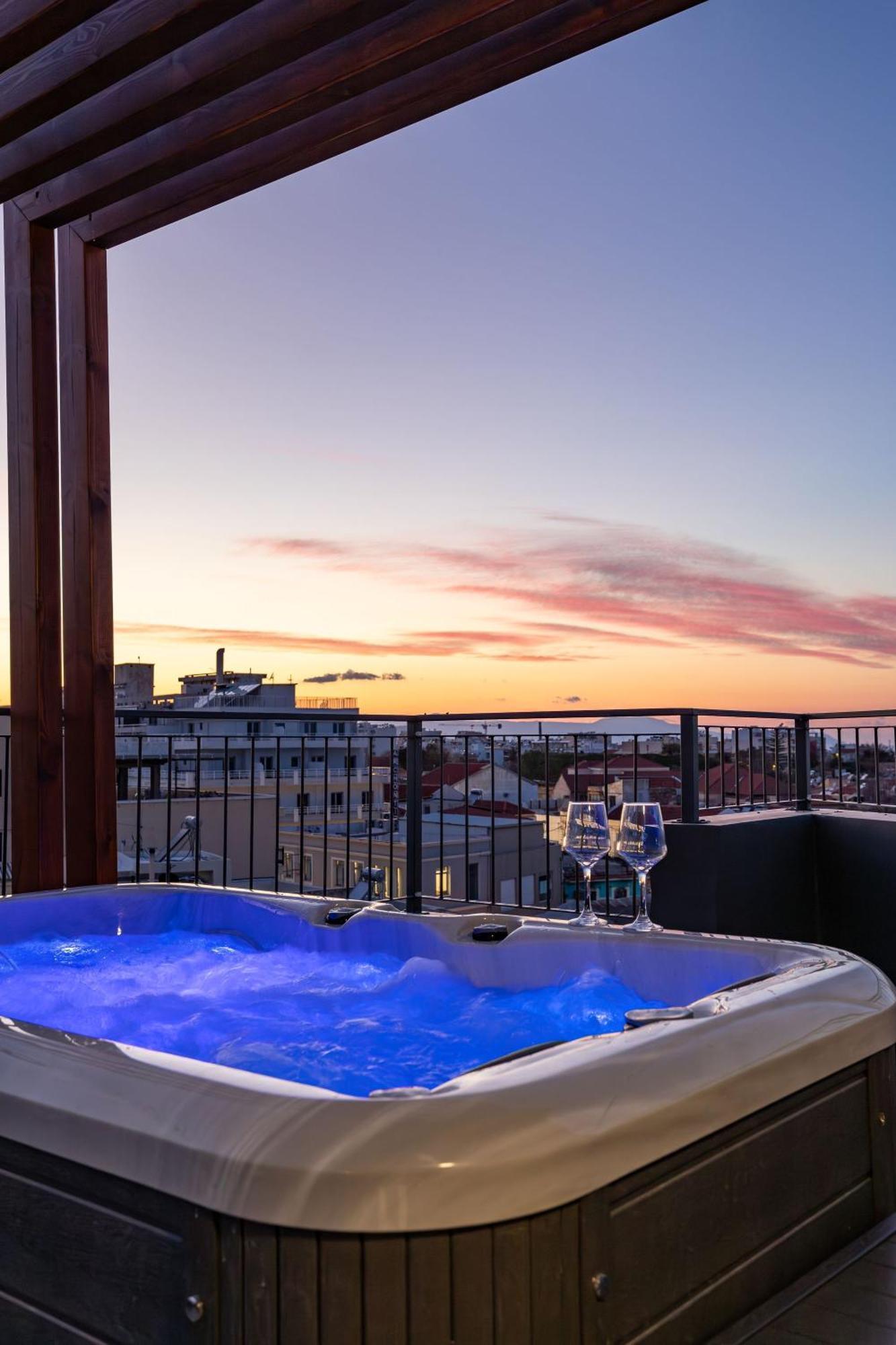 Anele Luxury - Roof Jacuzzi * Khania